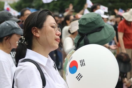 광복절 올공 하늘을 수놓은 은혜의 기도… “대한민국 희망은 하나님께”