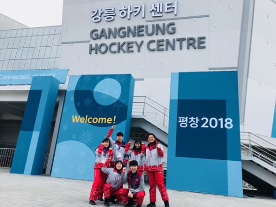 백석대 학생들, 평창동계올림픽 성공 위해 구슬땀