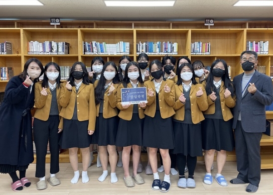 대구 경화여고 1-8 학생들, “생명나눔으로 사랑을 이어주세요”