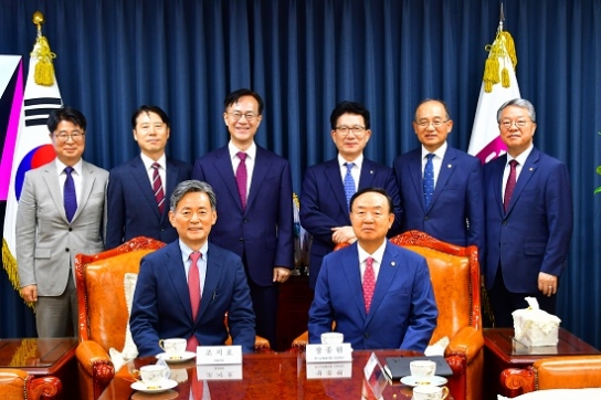 조지호 경찰청장, 신임 인사차 한교총 예방