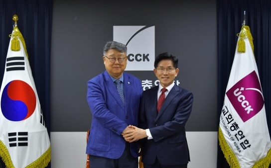 국민의힘 김문수 대선후보 한교총 내방